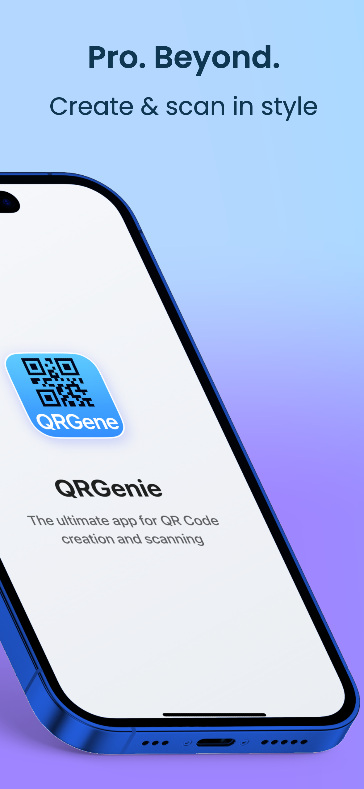 QRGenie App - Pro Features and Capabilities